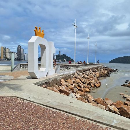 Pe Na Areia Gonzaguinha Sao Vicente Apartman Kültér fotó